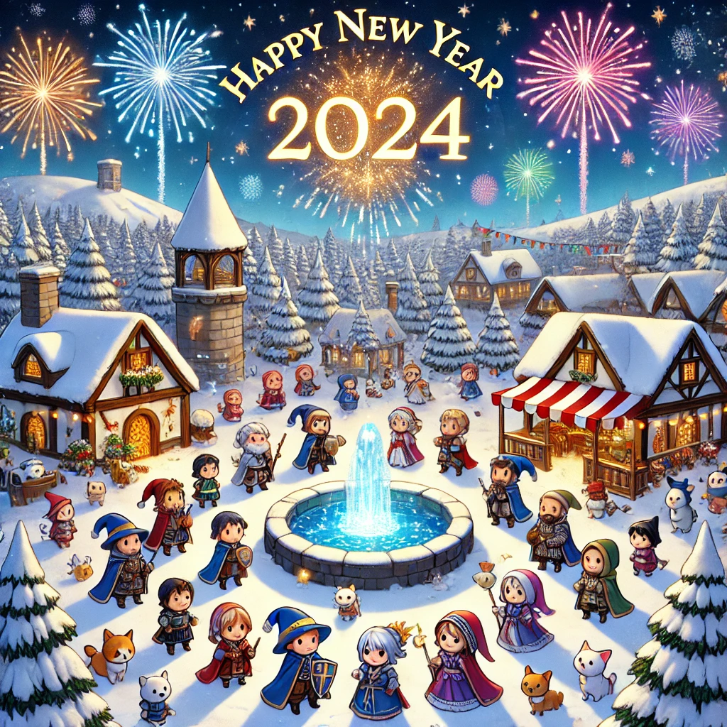 Bonne année 2024 ! 🎉🎆✨