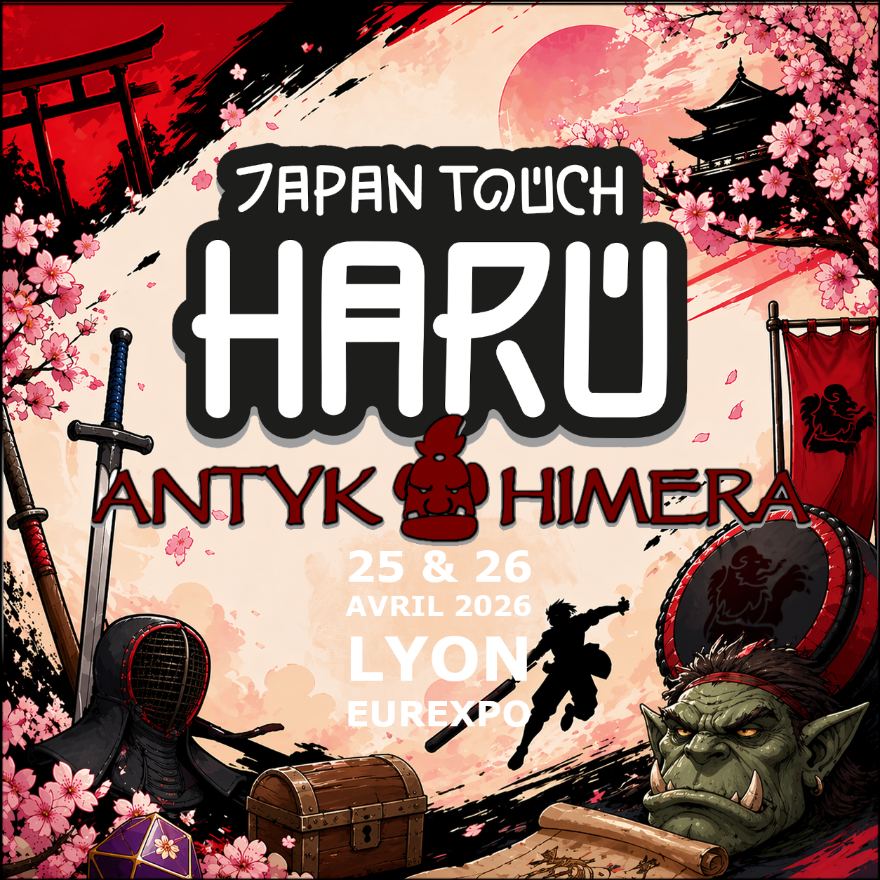 Antykhimera ouvre les portes de son arène à la Japan Touch Haru 2026 🌸⚔️🏯